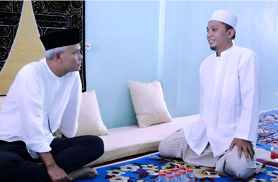 Ganjar Pranowo Sowan ke Pesantren Darul Ubudiyah Raudlatul Muta'allimin Surabaya