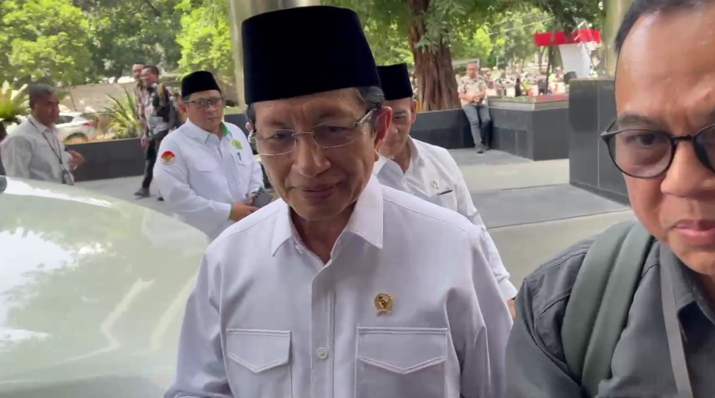 Menag Nasaruddin Umar Sambangi KPK, Ada Apa?