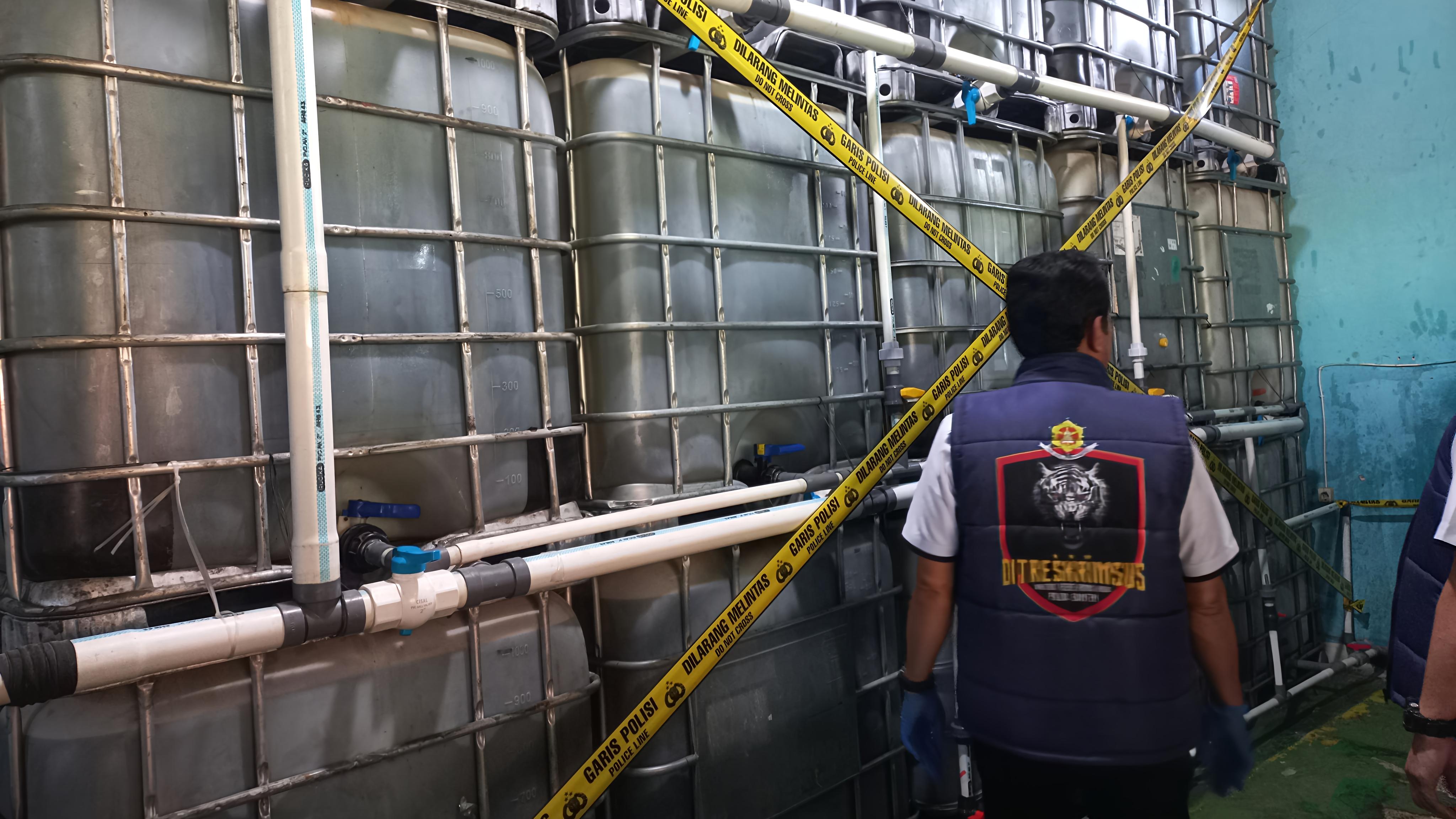 Polda Banten Segel Pabrik MinyaKita yang Kurangi Takaran di Rajeg Tangerang! 