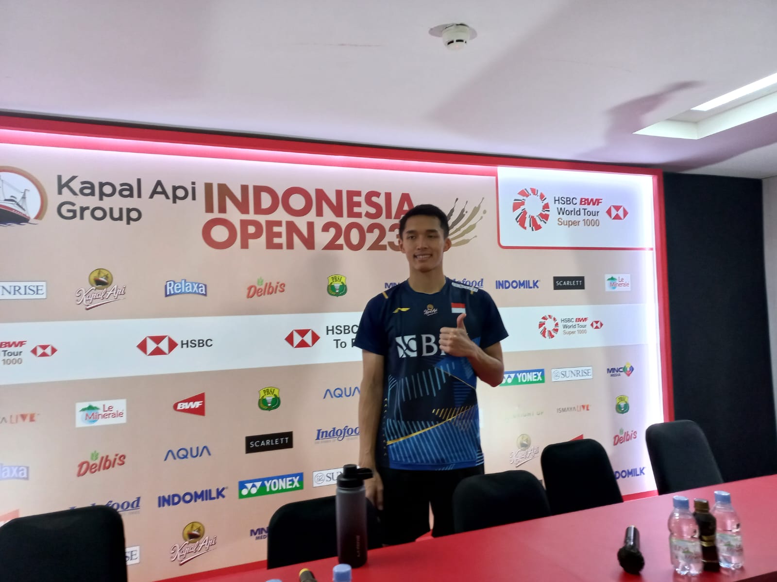 Menang Mudah di Babak Pertama Indonesia Open 2023, Jonatan Christie: Saya Lebih Bersemangat Bertanding di Istora