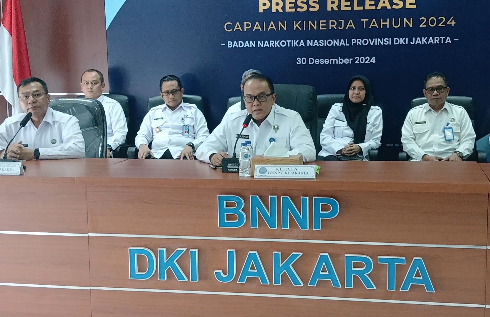 BNNP DKI Ungkap 21 Kasus Narkotika Sepanjang 2024, Sabu 2,7 Kg Berhasil Disita