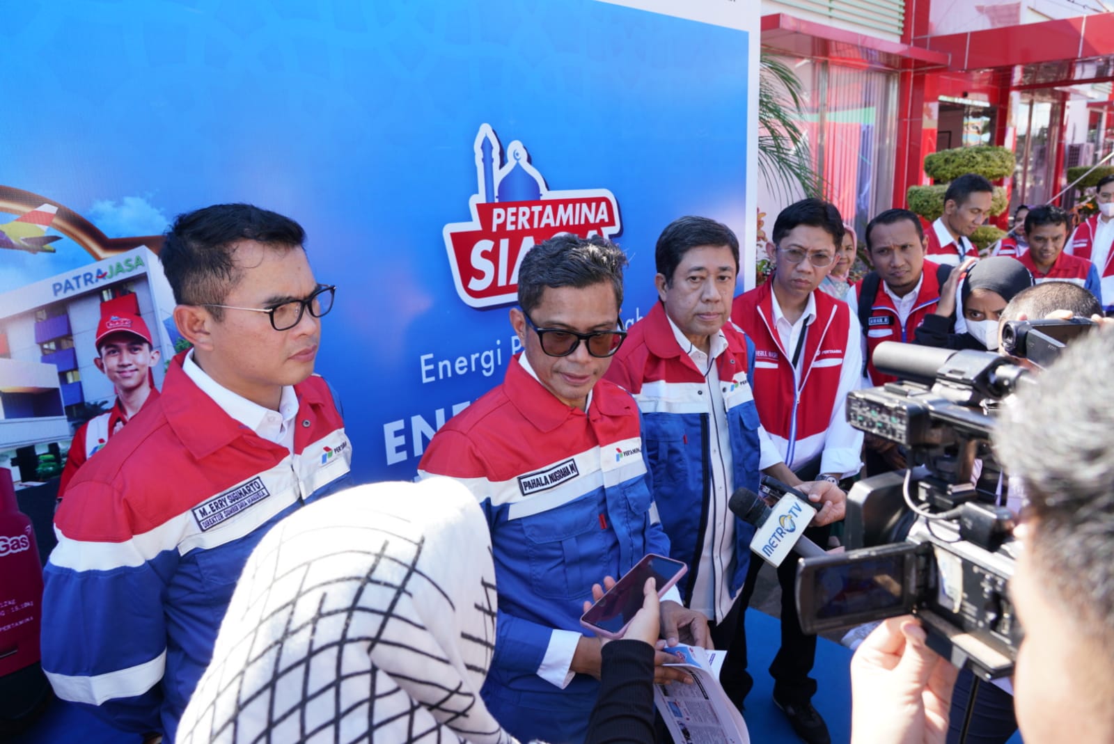 Wakomut Pertamina Tinjau Kesiapan Layanan dan Stok BBM dan LPG menjelang Idul Fitri