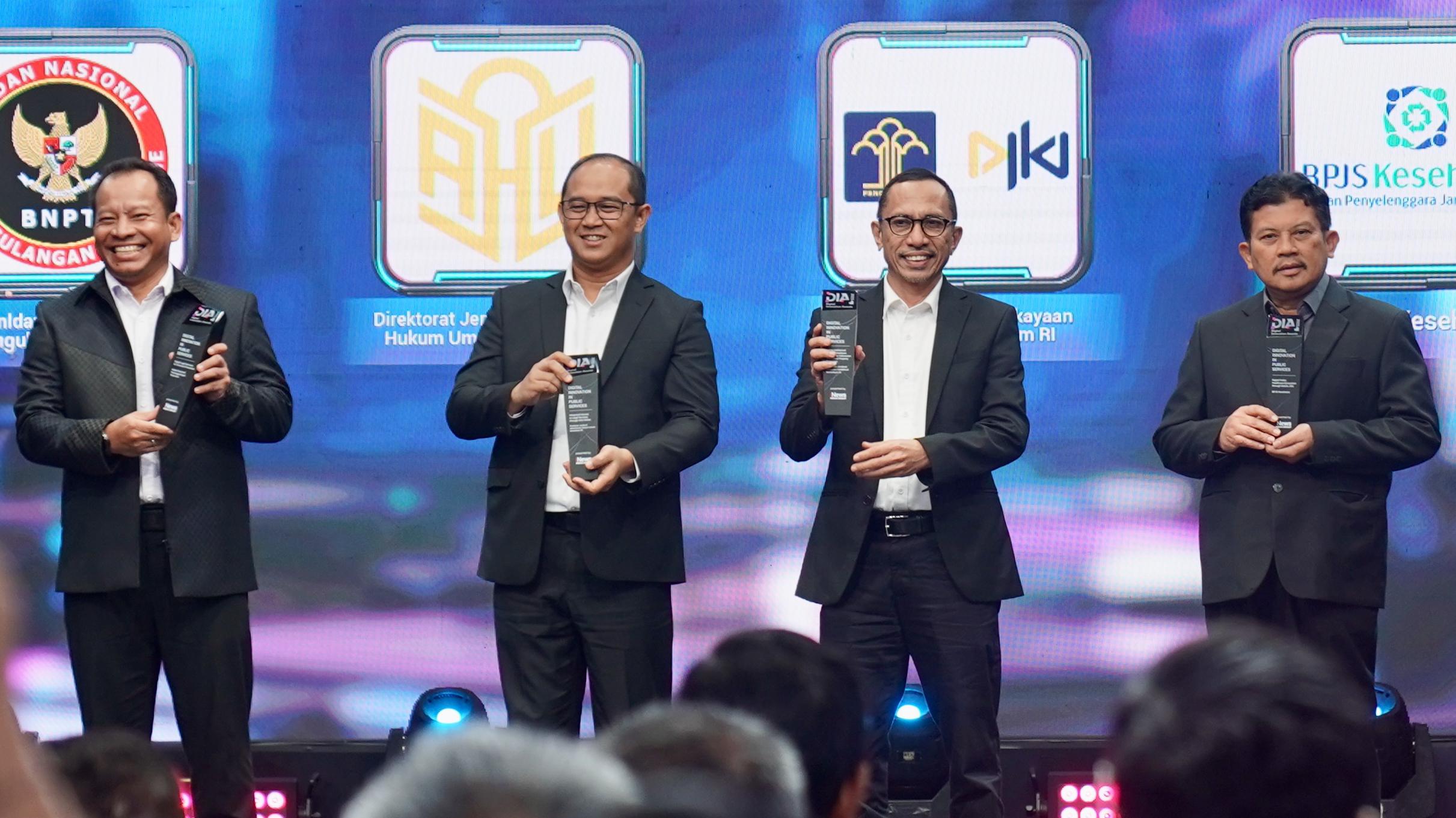 Transformasi Digital DJKI Diakui, PDKI Menangkan Penghargaan Layanan Publik
