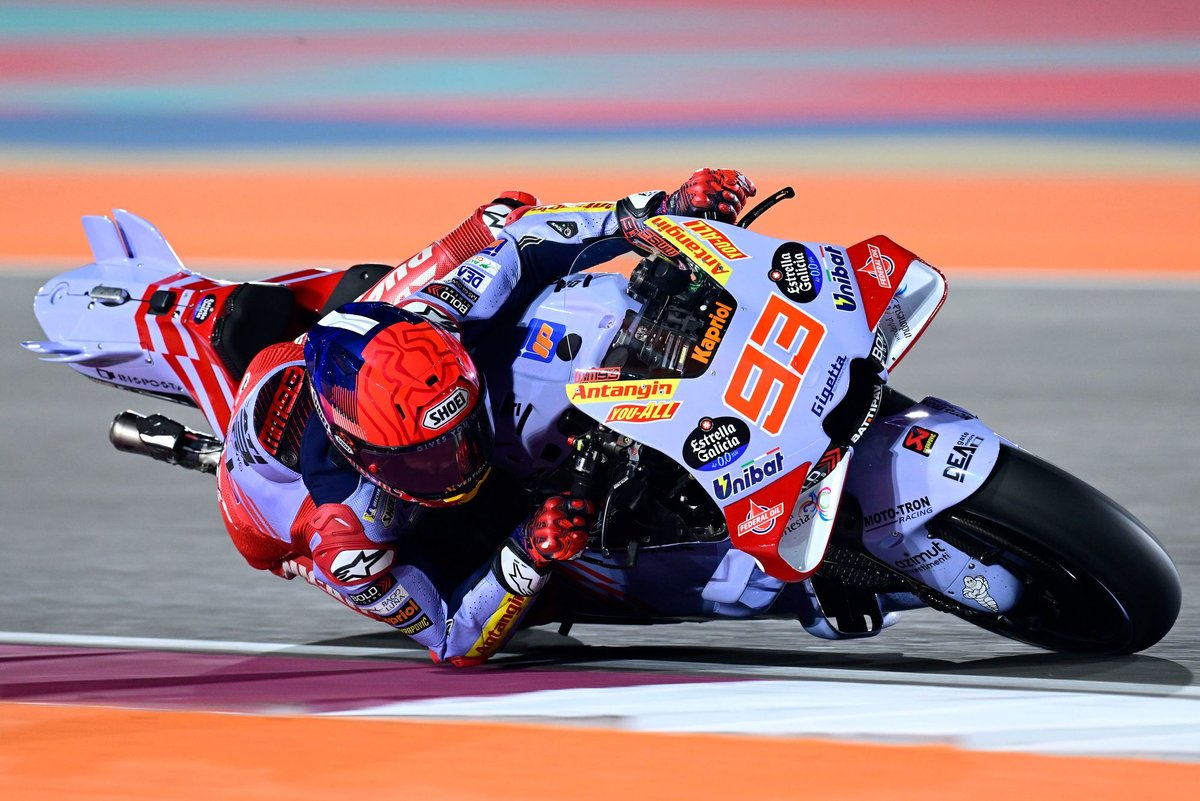 Gokil! Marquez Tercepat di FP2 MotoGP Qatar 2024, Langsung Lolos Q2