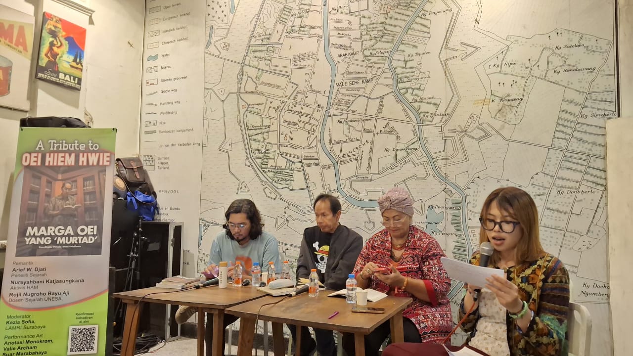 30 Penulis Kenang Sosok Pahlawan Literasi dalam Buku A Tribute to Oei Hiem Hwie