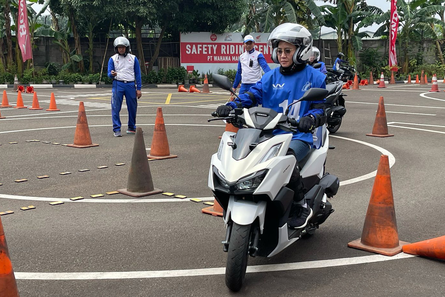 Dorong Budaya Berkendara Aman, Ini Fasilitas Lengkap Safety Riding WMS di Jatake