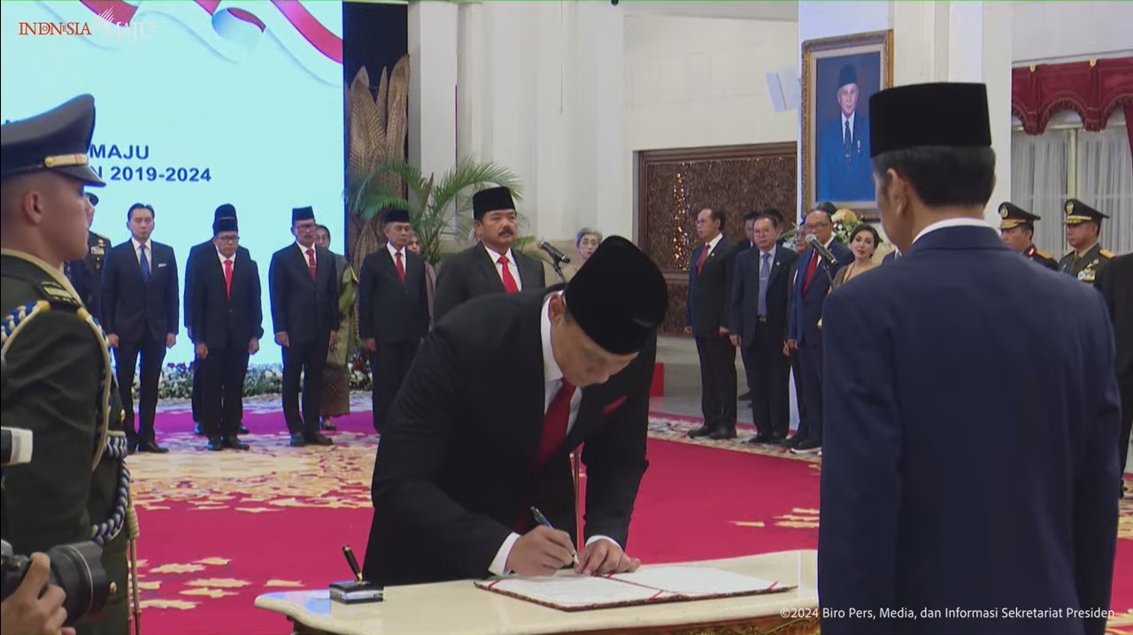 Jokowi Resmi Lantik AHY, Ini Daftar Menteri Terbaru Kabinet Indonesia Maju