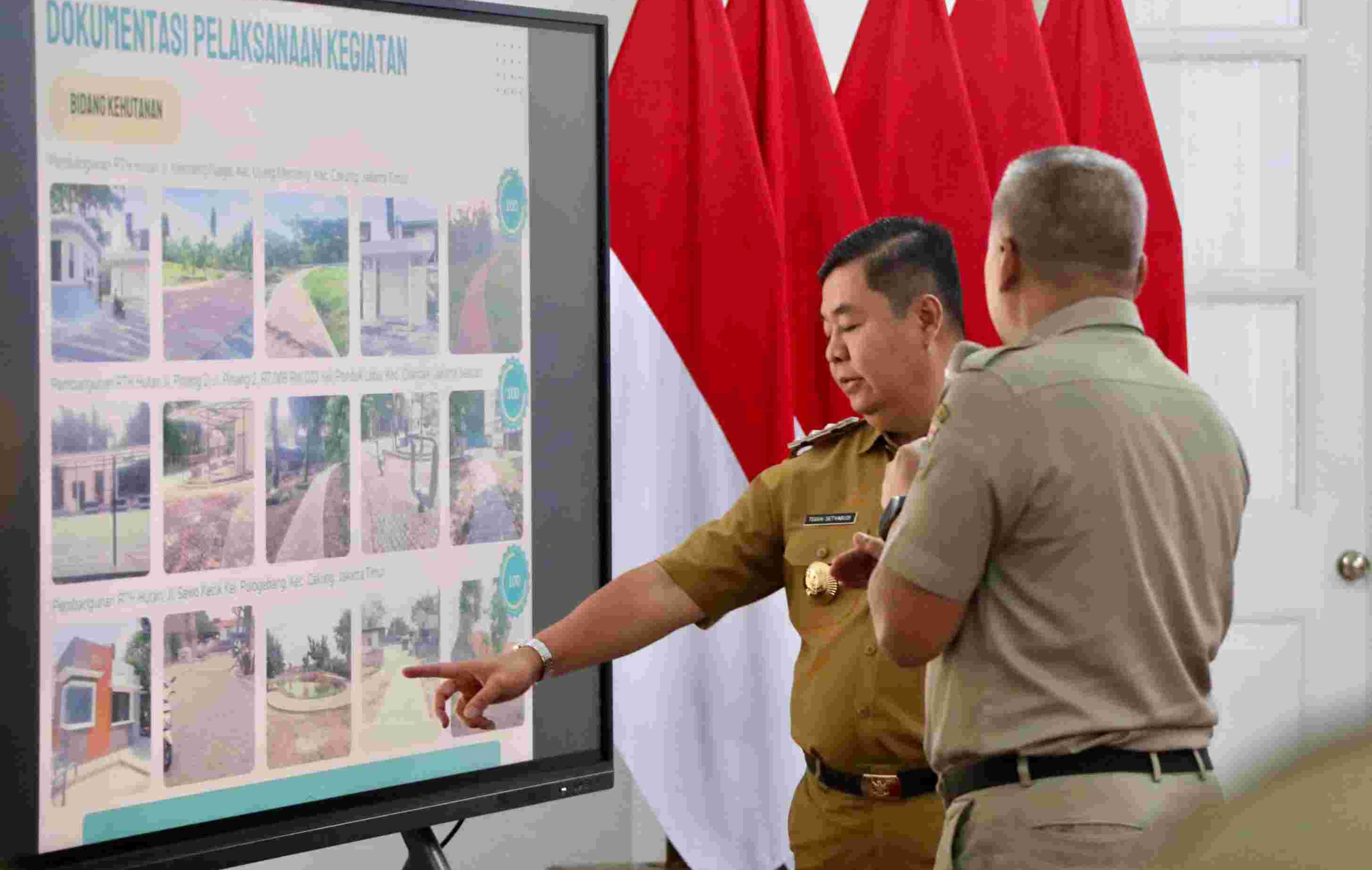Resmikan RTH dan TPU di 15 Lokasi, Teguh Setyabudi Tekankan Perawatan
