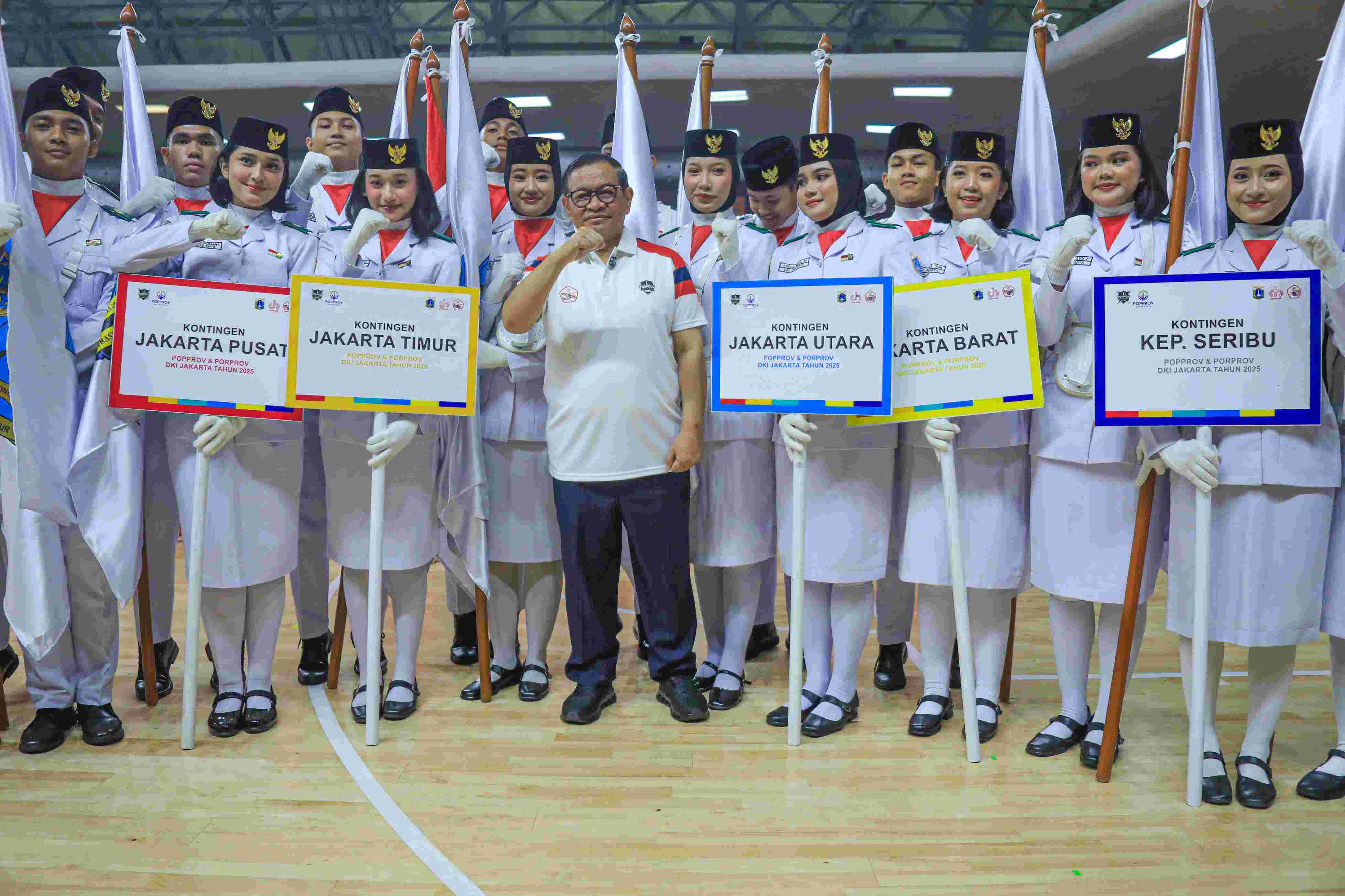 Buka POPPROV dan PORPROV 2025, Pramono Titip Harapan Besar pada Generasi Atlet Pelajar