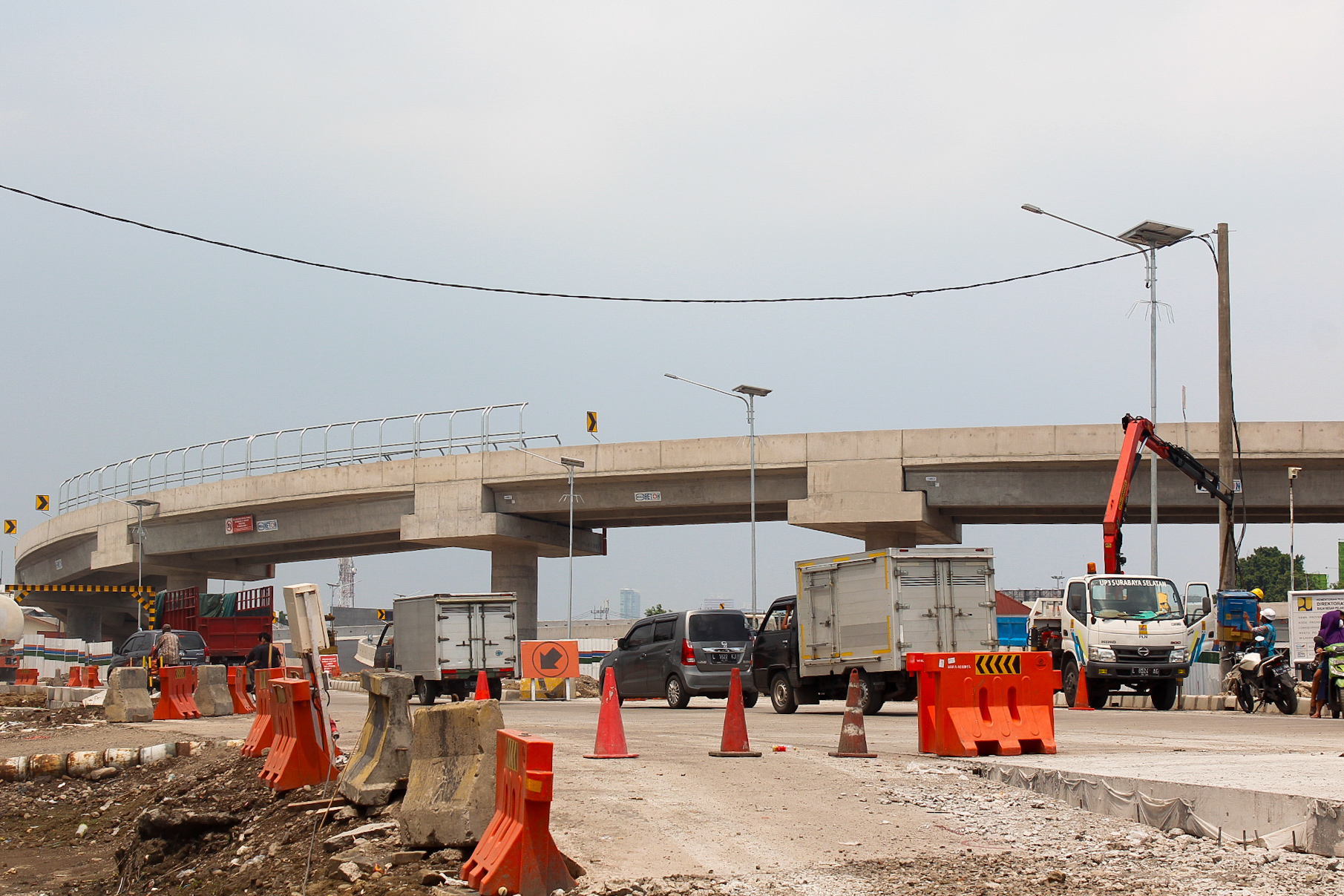 Semakin Dekat Dengan Uji Coba Flyover Djuanda, Tersisa Beberapa Pekerjaan Minor