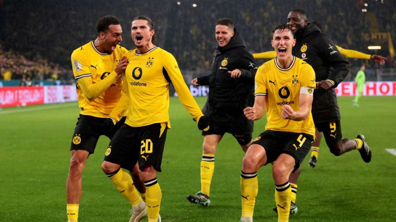 Dortmund vs Bremen 3-2 di Piala DFB, Marcel Sabitzer Jadi Pahlawan di Menit 90+3