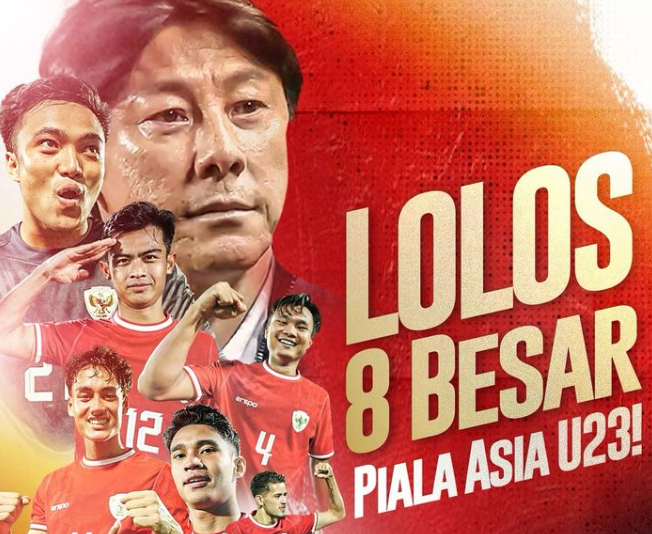 Sejarah! Indonesia Gasak Yordania 4-1, Brace Marselino Ferdinan Bawa Garuda Muda ke 8 Besar Piala Asia