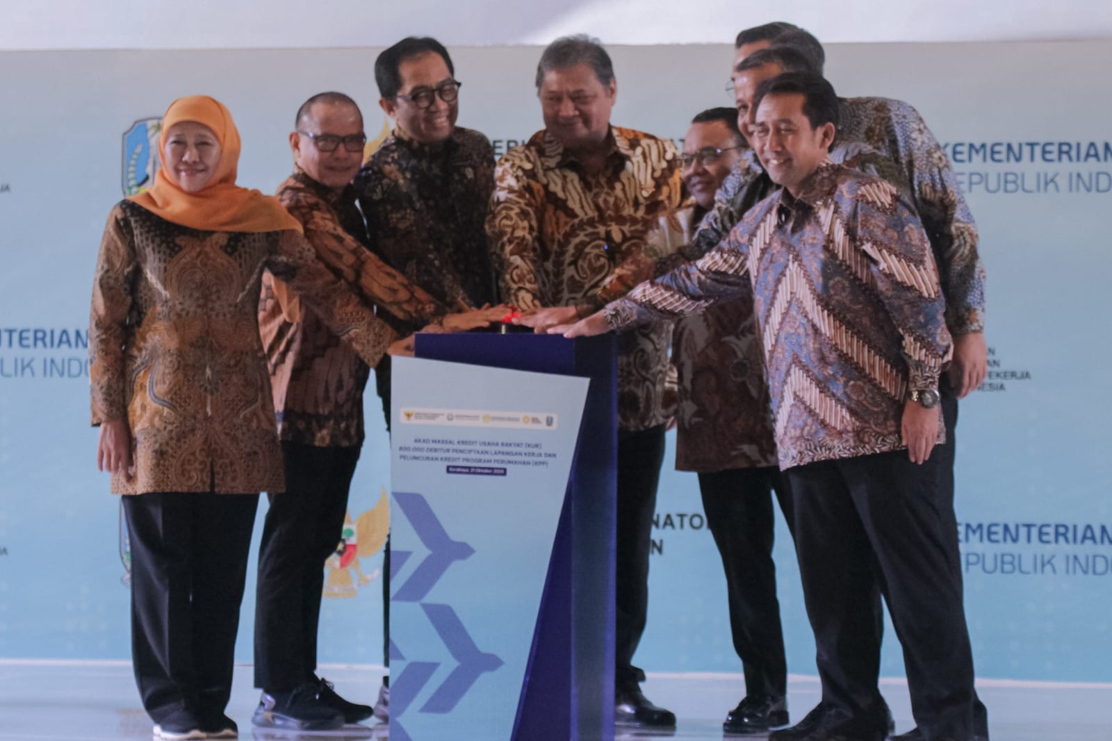 800 Ribu Debitur Terima KUR Serentak, Surabaya Jadi Salah Satu Pusat Acara