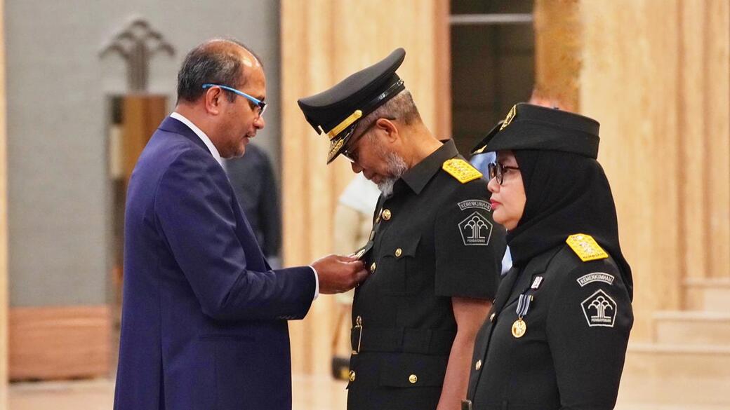 Wamenkum Eddy O.S. Hiariej Lantik Pejabat Manajerial dan Nonmanajerial Kemenkum RI