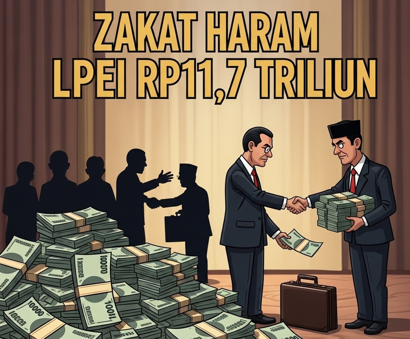 'ZAKAT' HARAM LPEI RP11,7 TRILIUN