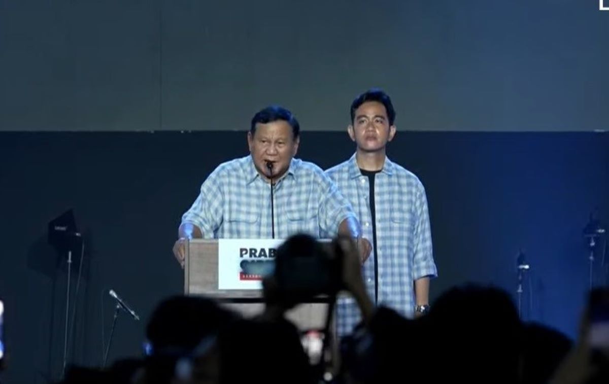 Prabowo-Gibran Deklarasi Kemenangan di Istora, Minta Pendukung Jangan Jumawa