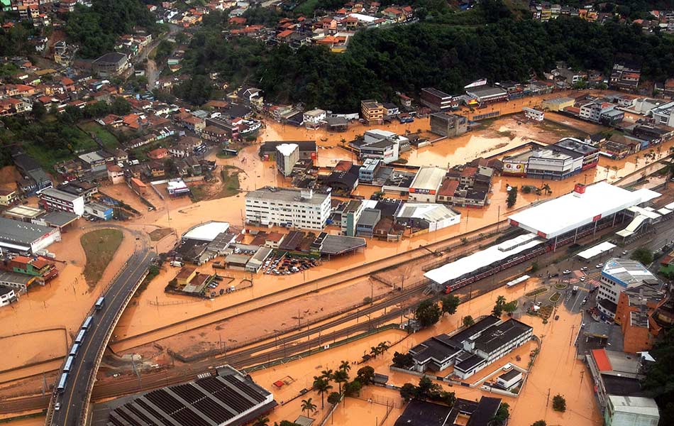 44 Tewas, 56 Hilang Setelah Tanah Longsor dan Banjir Menghantam Brazil