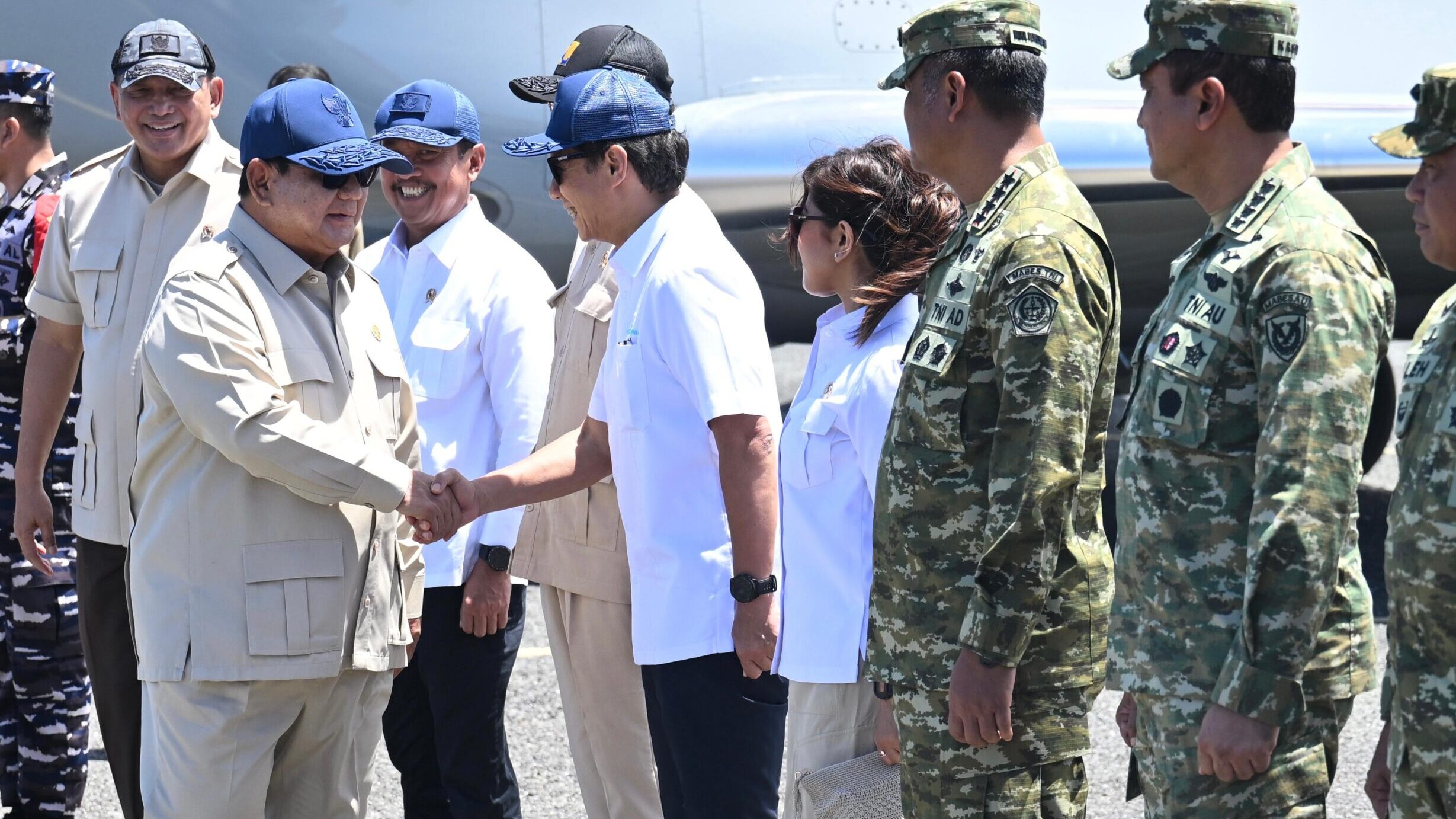 Prabowo Subianto Tinjau Pulau Miangas, Janjikan Renovasi Sekolah dan Puskesmas dalam Dua Tahun
