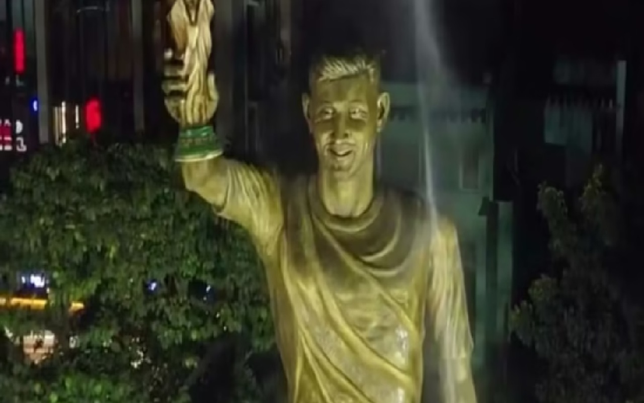 Wajah Patung Lionel Messi di India Viral, Warganet Malah Sebut Lebih Mirip Cristiano Ronaldo