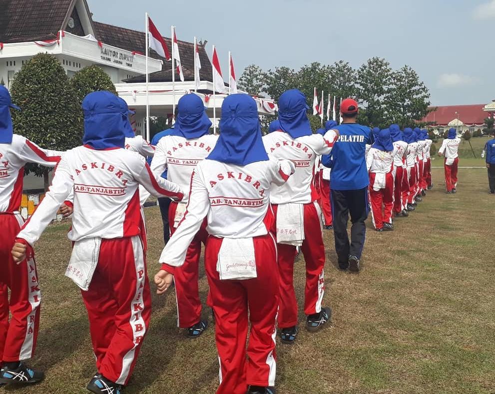 HUT ke-77 RI, 17 Siswa di Tanjab Timur Lolos Seleksi Paskibra Tingkat Kabupaten, 1 di Tingkat Provinsi Jambi
