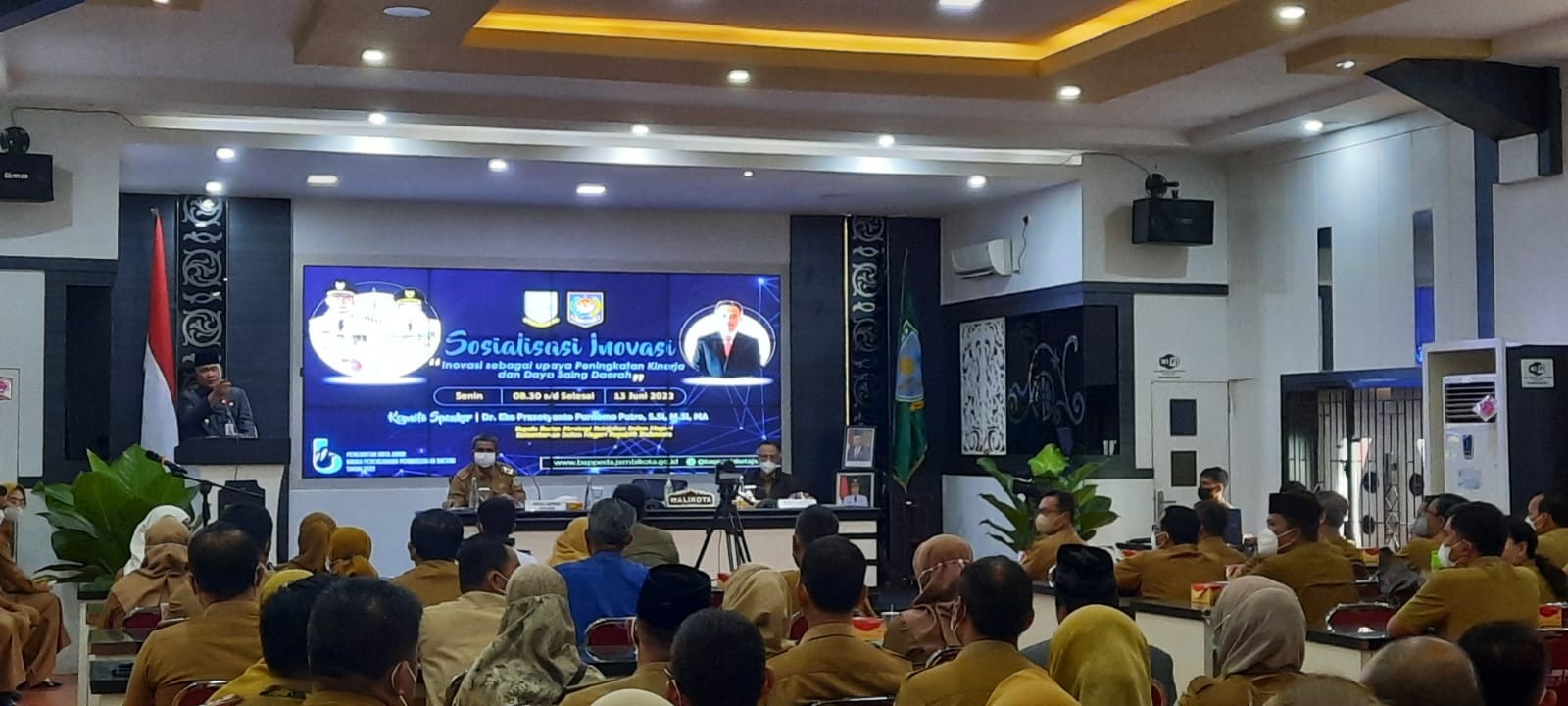 Fasha: Satu Instansi Satu Inovasi, Wako Fasha Buka Kegiatan Sosialisasi Inovasi Daerah