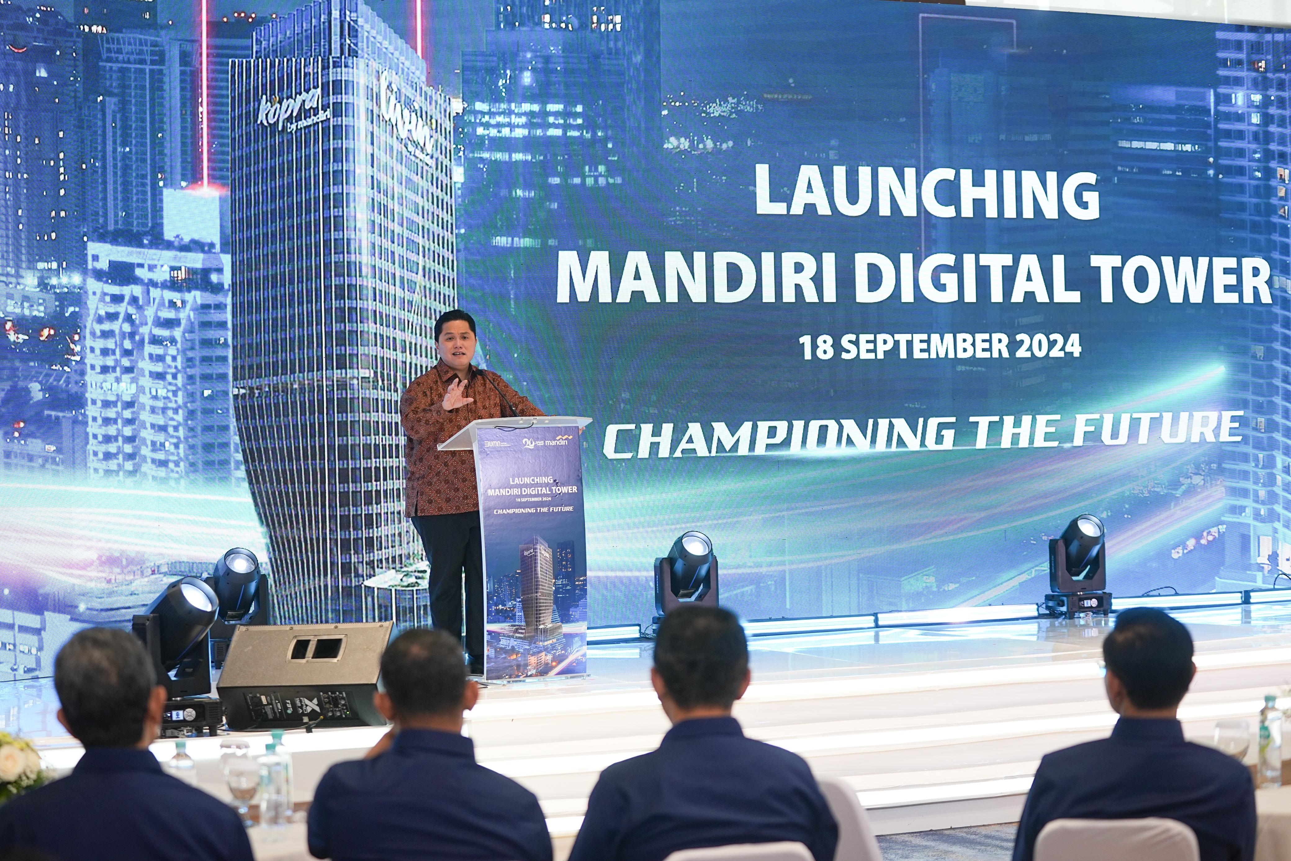 Erick Thohir Tekankan Pentingnya Cyber Security, Sebut Bank Mandiri Punya Sistem SOP yang Baik