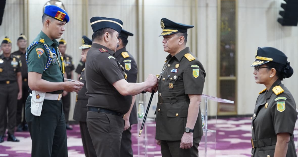 Lantik Hendro Dewanto Jadi Jambin, Jaksa Agung Ingatkan Ini!