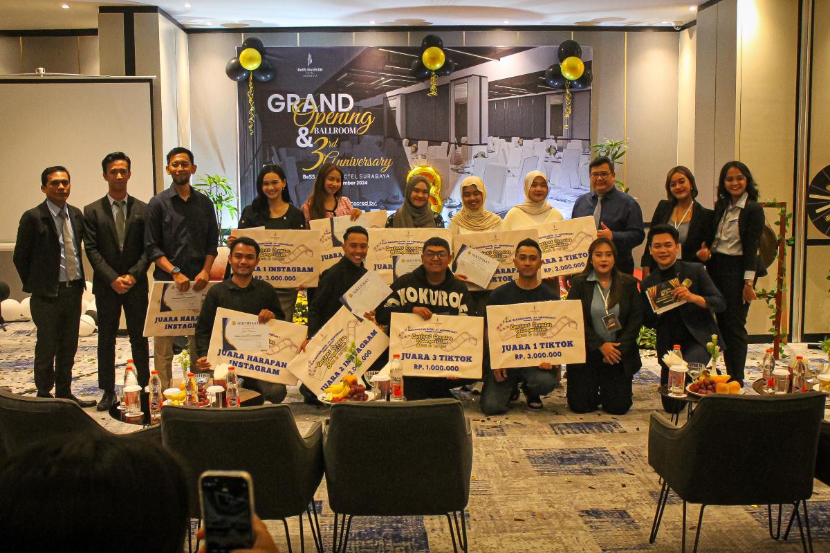 Perayaan Ulang Tahun ke-3 Bess Mansion Hotel, Pembukaan Ballroom Baru dan Promo Savetember