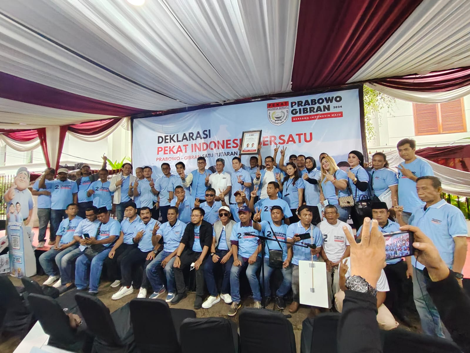 Komitmen Lanjutkan Program Jokowi Jadi Alasan Relawan PEKAT Dukung Kepada Prabowo-Gibran