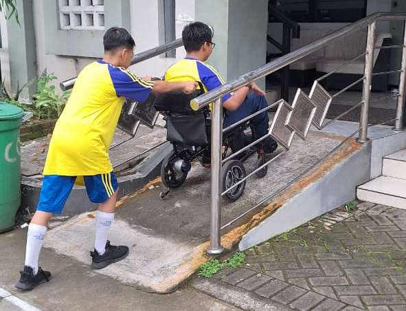 SMP Wijaya Putra Wujudkan Sekolah Ramah Disabilitas