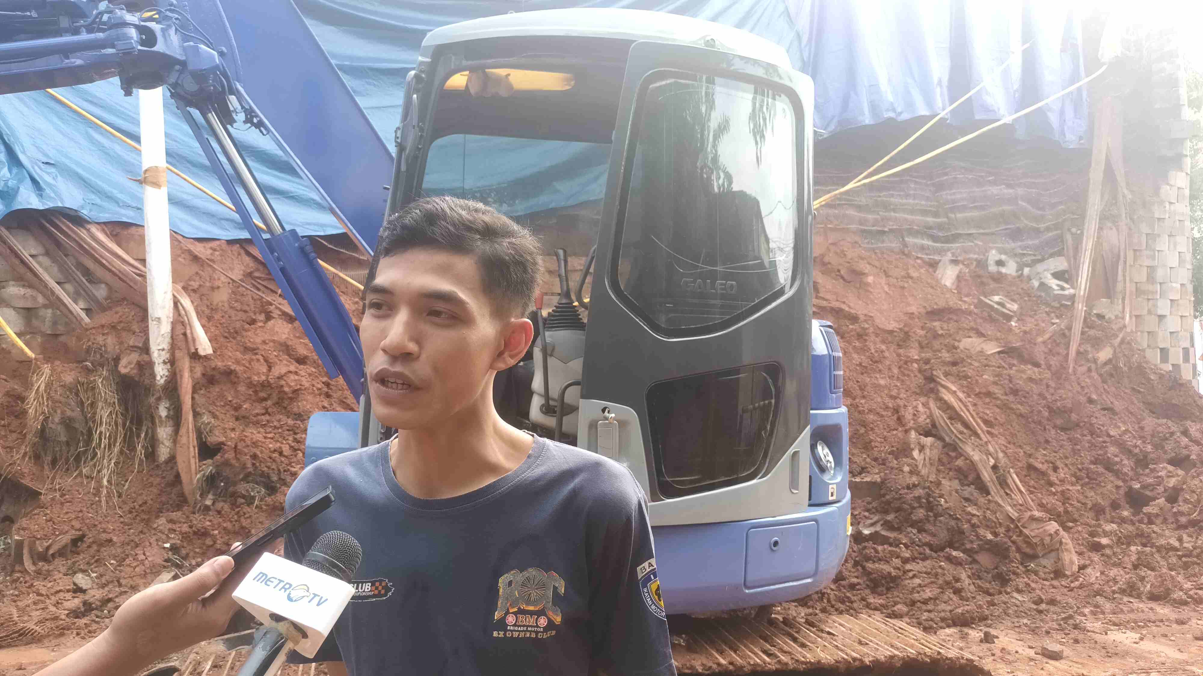 Longsor di Tebing Tol Bintaro Jaksel, Saksi Mata Dengar Suara Kencang Saat Kejadian 