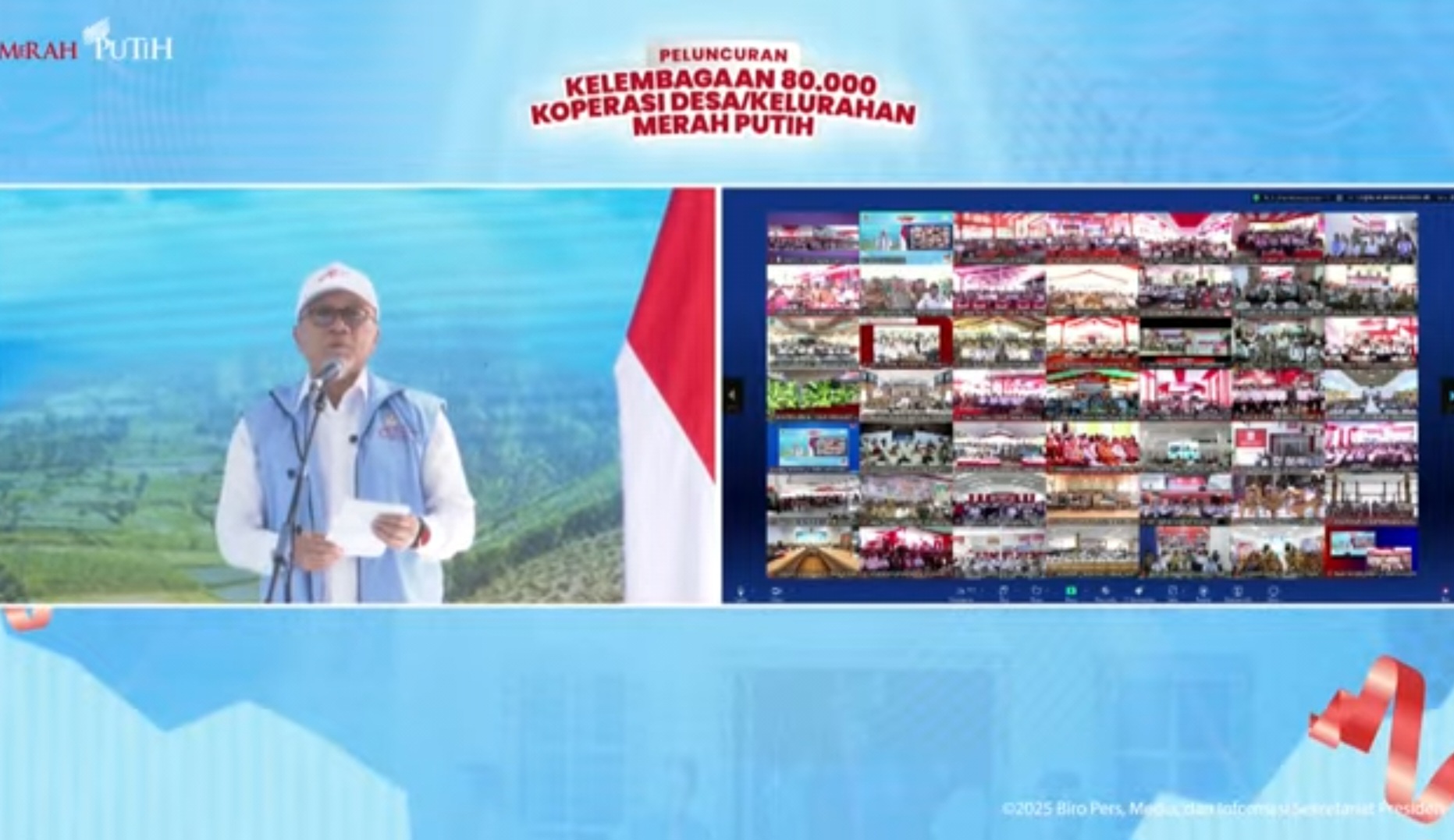 Putus Rantai Tengkulak, 80.000 Kopdes Merah Putih Resmi Diluncurkan untuk Rakyat Desa