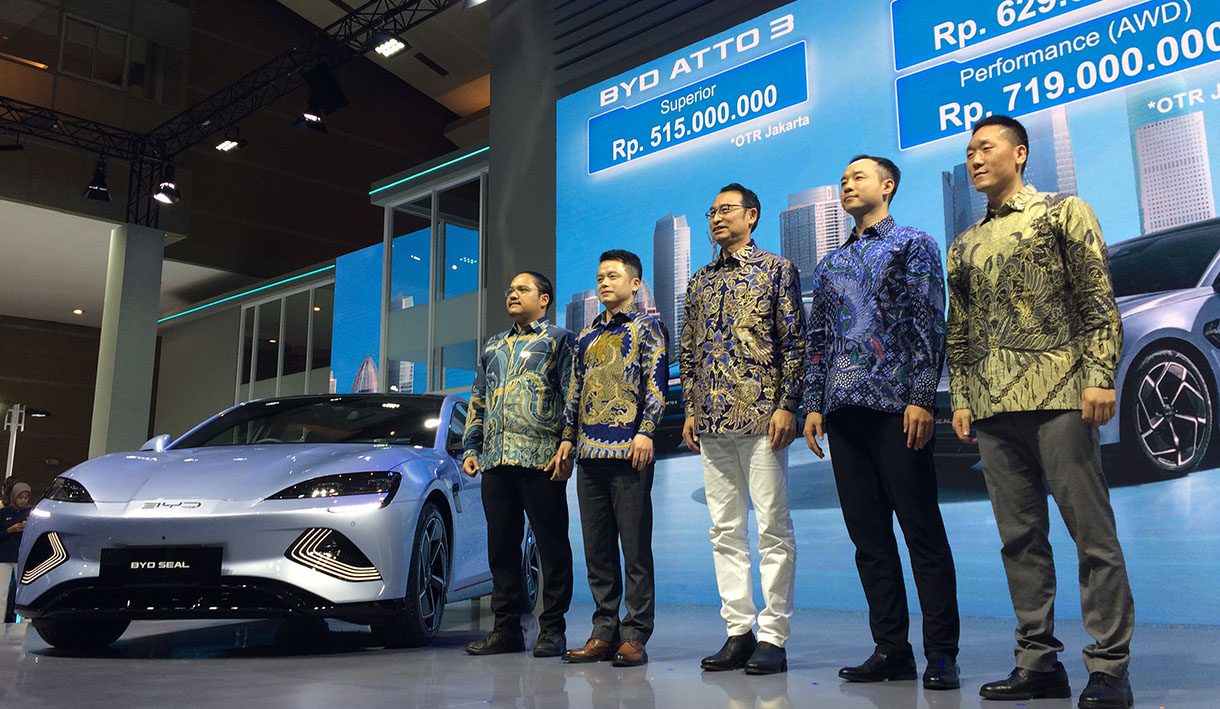 Harga BYD Seal Hanya 6 Ratus Jutaan, Berikut Harga 2 Mobil Listrik BYD Lainnya