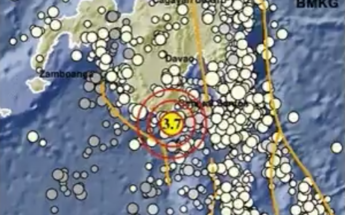 Gempa Bumi Guncang Kepulauan Sangihe, Sulut Berkekuatan M 3,7