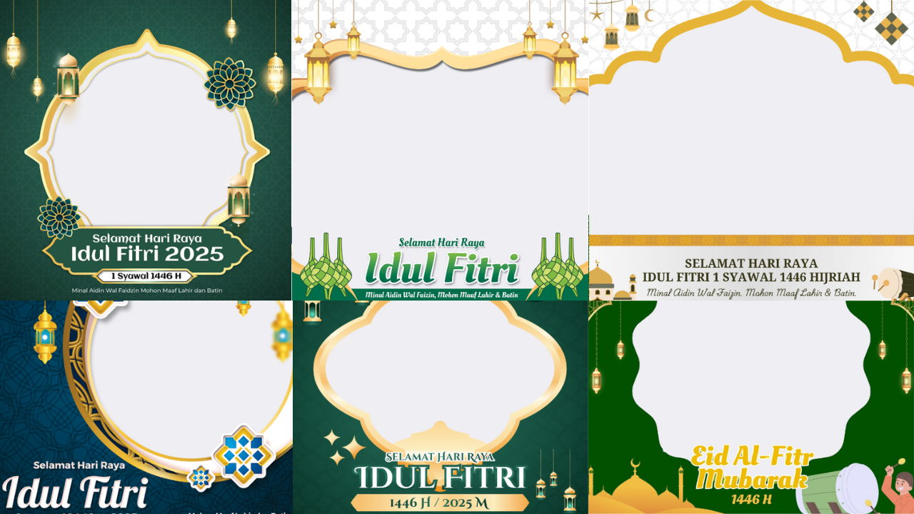 100 Link Twibbon Idul Fitri 2025 Terbaru dan Ucapan, Bagikan Momen Lebaran ke Instagram hingga WhatsApp