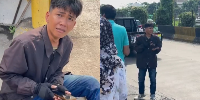 Pria Ini Histeris Motornya Digondol Maling Bemodus Minta Tolong, Polres Jaktim Merespons Cepat