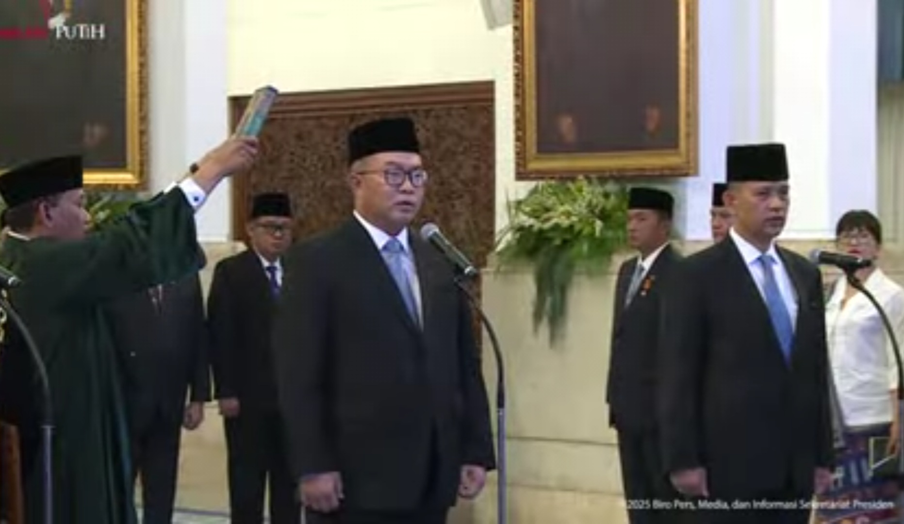 Momen Prof Arif Satria Ucap Sumpah Jabatan Jadi Kepala BRIN, Sukses Pimpin IPB