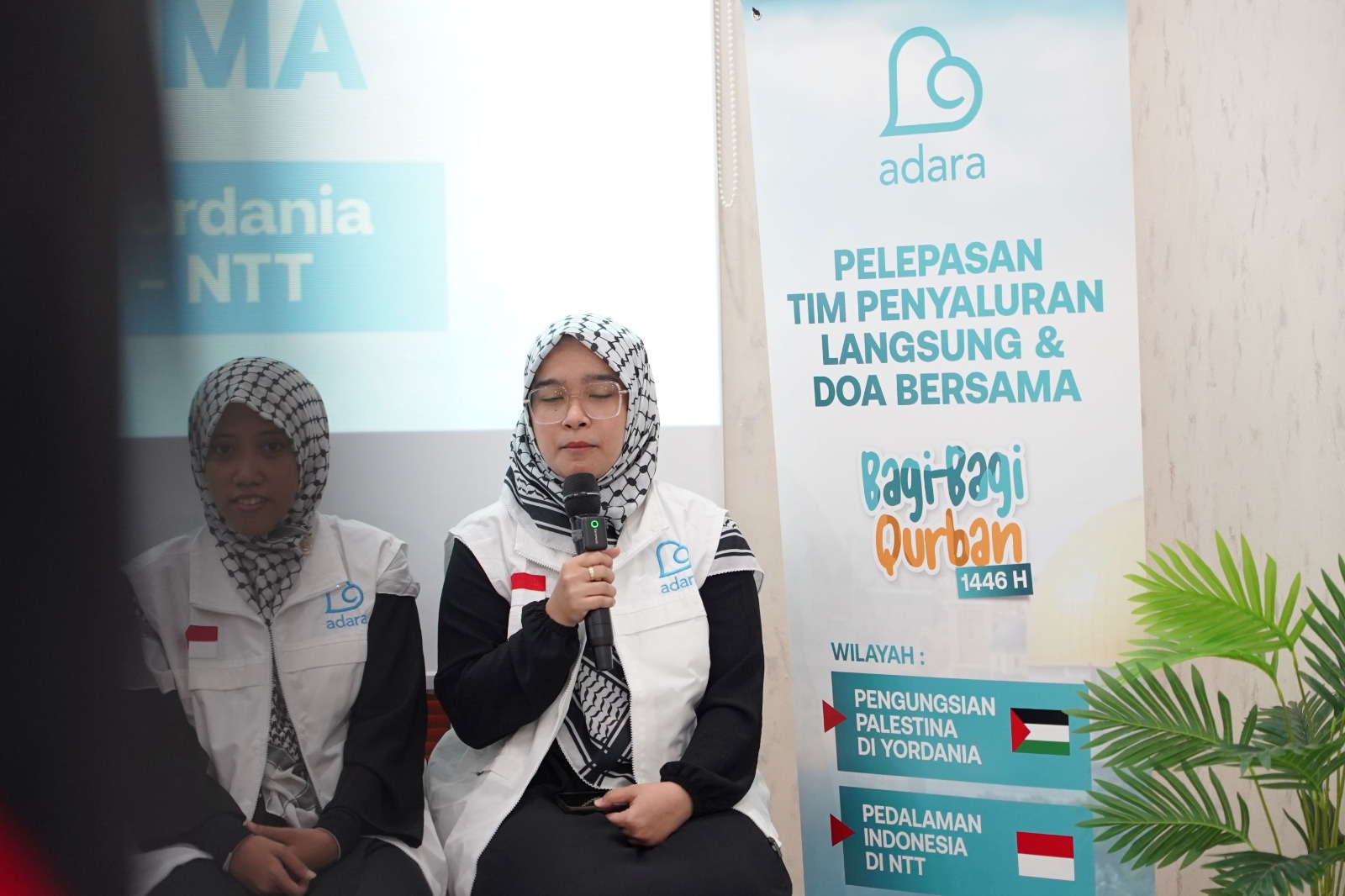 Salurkan Kurban ke Palestina dan Wilayah 3T Indonesia, Adara Kirim Relawan