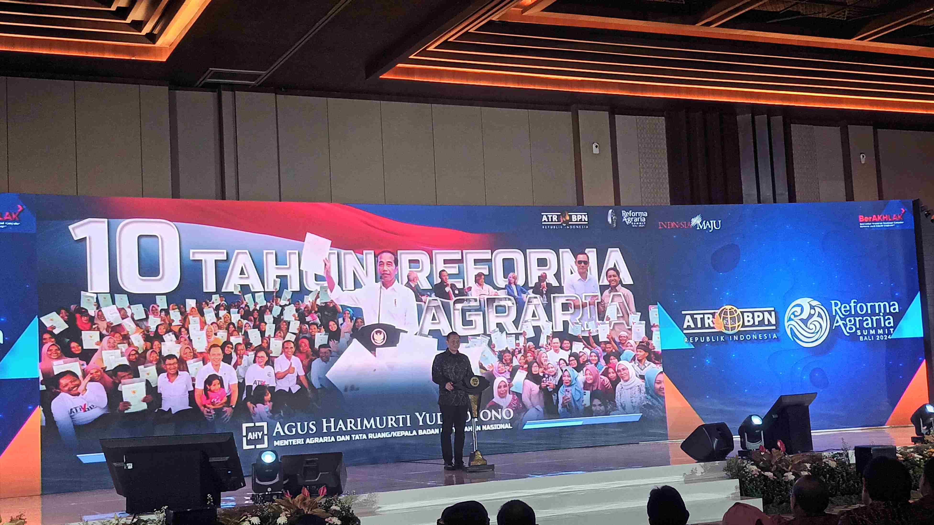 Keren, AHY Dekati Capaian Target Jokowi dalam Program Pertanahan Nasional