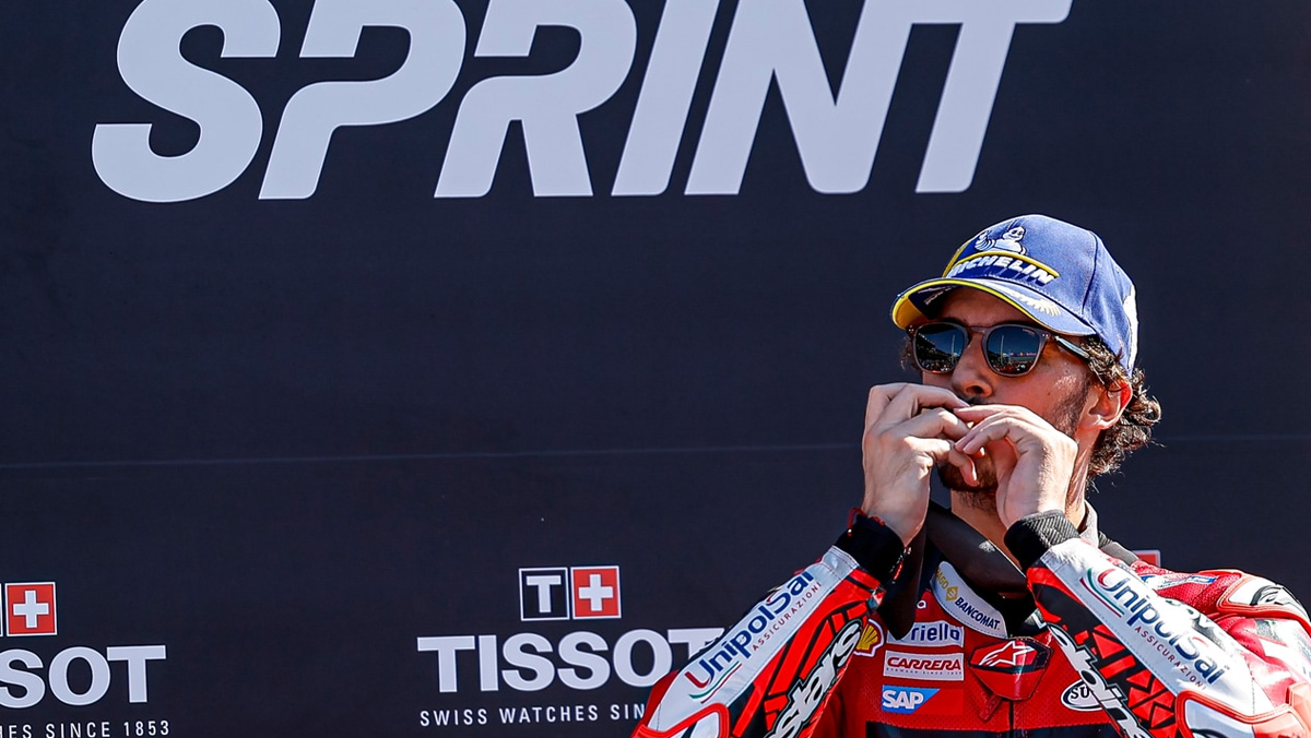 Painkiller Bikin Pecco Bagnaia Pertahankan Puncak Klasmen di MotoGP San Marino Meskipun Hanya Finish ke 3 di Sprint I