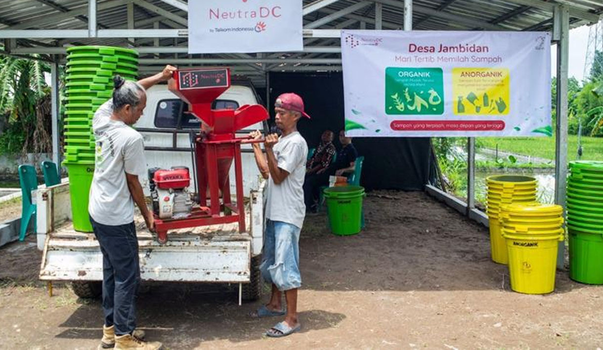 Perayaan Ulang Tahun Kedua, NeutraDC Hadirkan Fasilitas Pengelolaan Sampah untuk Lebih dari 10.000 Warga Desa Jambidan Yogyakarta