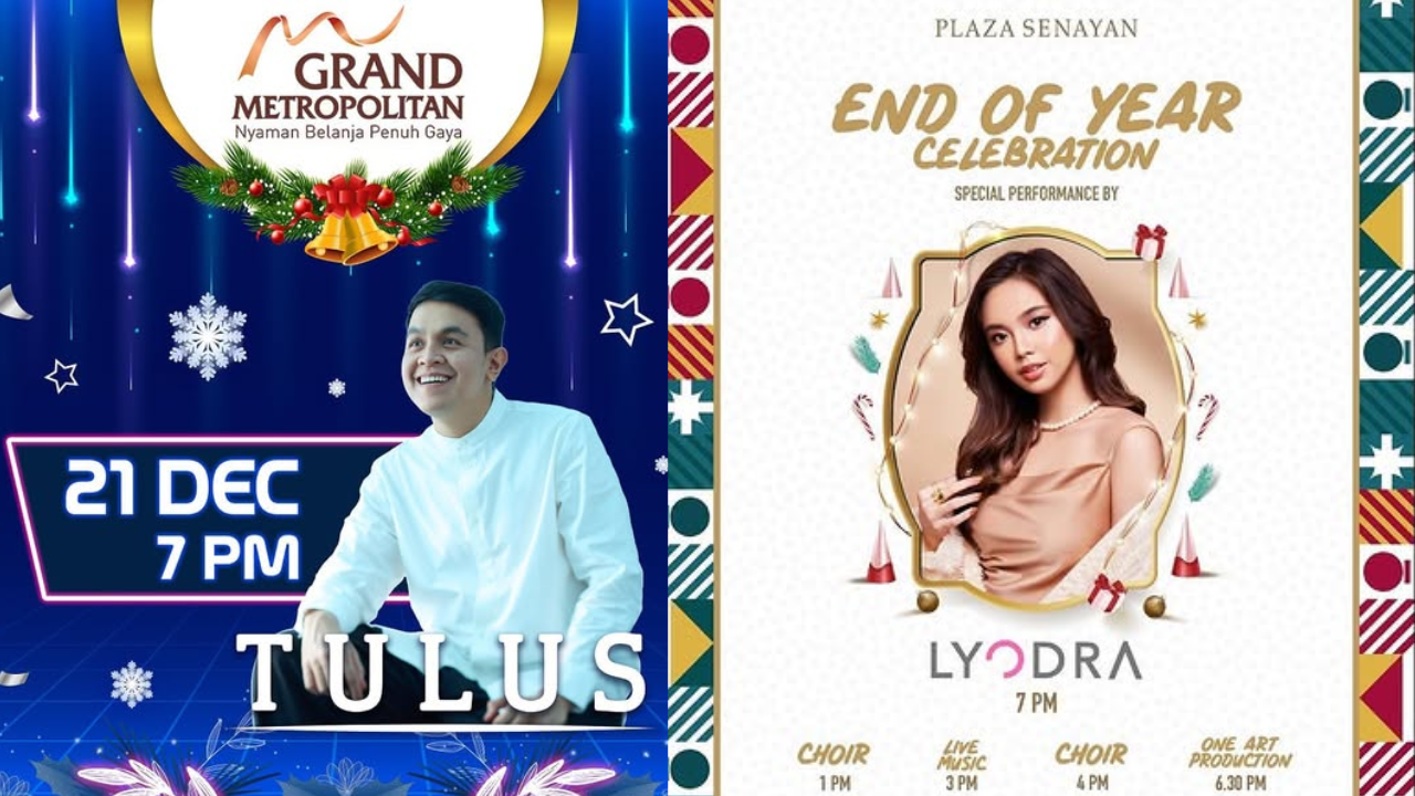 9 Rekomendasi Konser Gratis di Jabodetabek 20-22 Desember 2024, Ada Tulus hingga Lyodra!