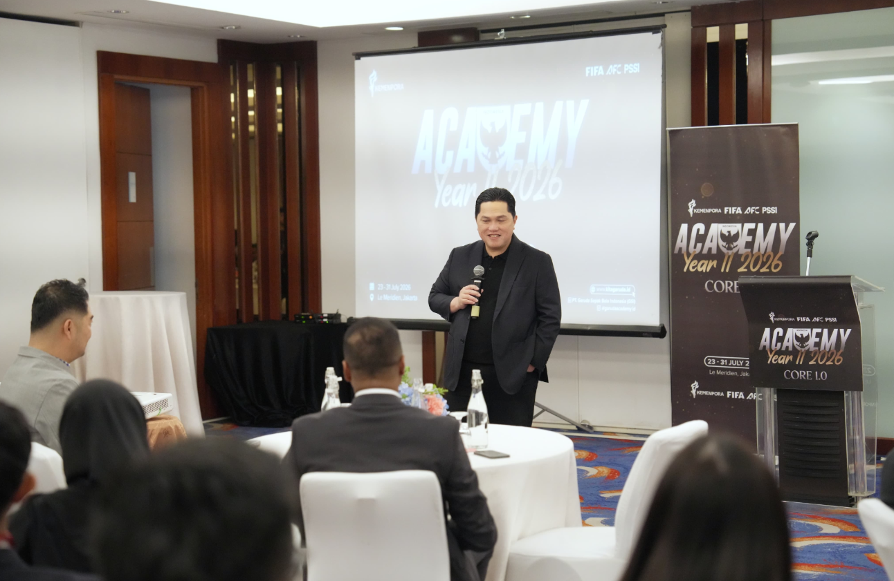Erick Thohir: Transformasi Sepak Bola Indonesia Tak Akan Berhasil Tanpa Leadership yang Kuat