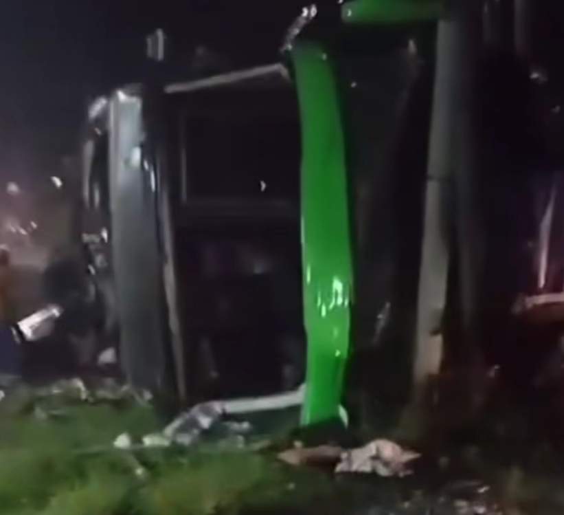 Kecelakaan Bus di Ciater Subang, Rombongan Pelajar Asal Depok Jadi Korban