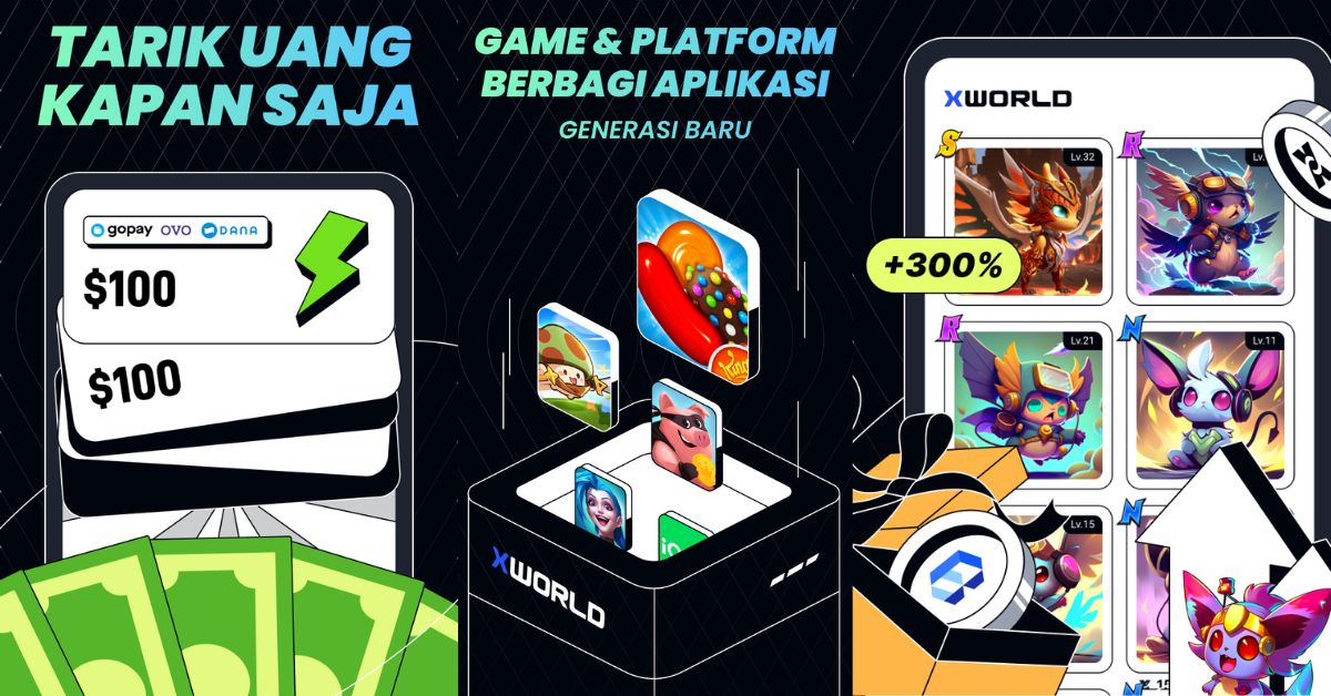 Cara Mendapatkan Saldo DANA di Game XWorld, Ini Triknya!
