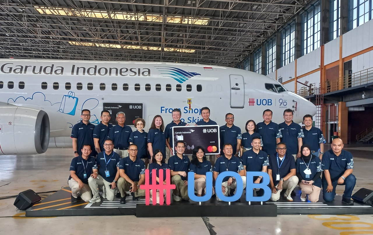 Keren! Ini Livery Eksklusif Garuda Indonesia UOB Card yang Resmi Meluncur