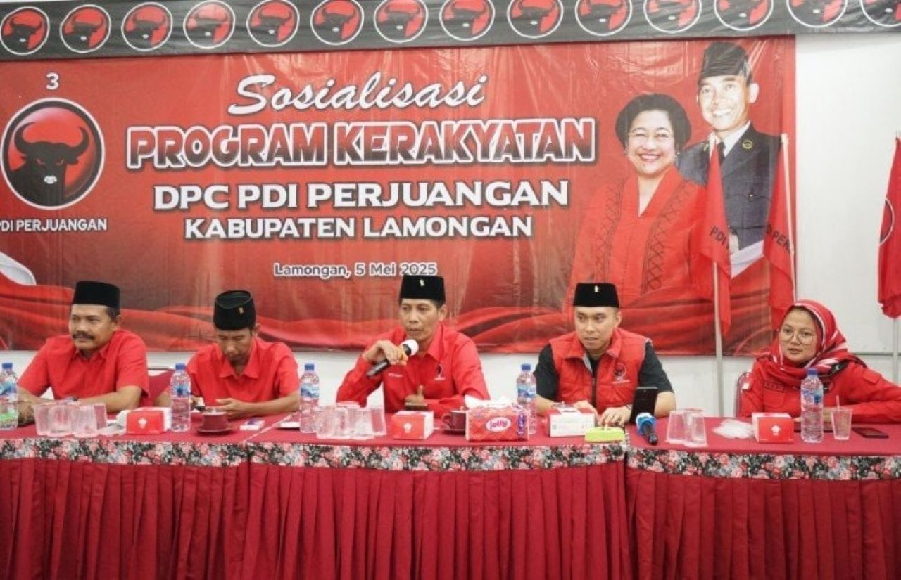 PDIP Dorong Akselerasi Program Kerakyatan di Lamongan 