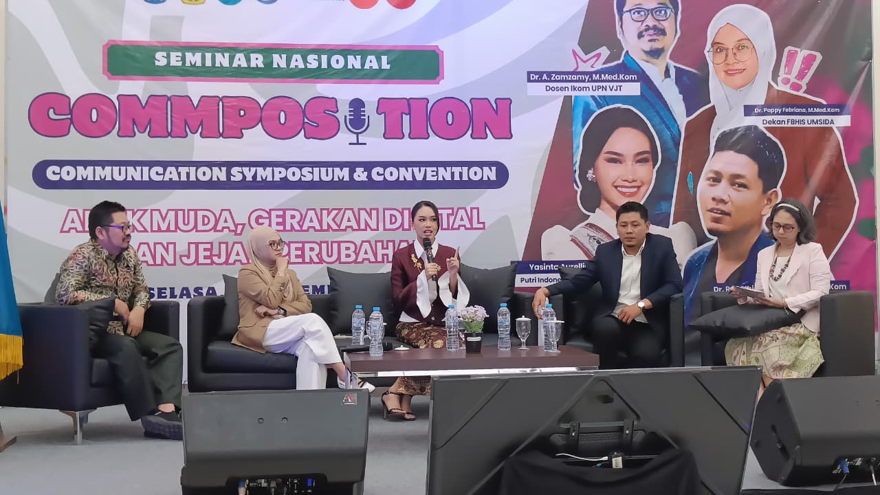Puteri Indonesia 2023 Ajak Mahasiswa UPN VJT Bangun Personal Branding di Era Digital