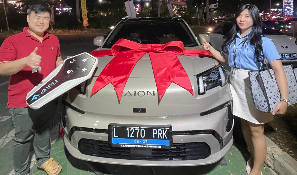 1.051 Unit AION V Diserahkan GAC Indonesia ke Konsumen, Skema Harga CKD Jadi Magnet AION