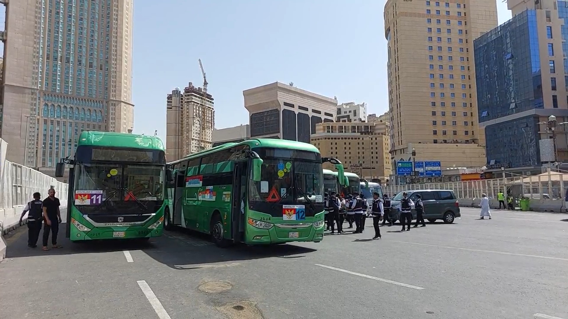Beroperasi 24 Jam, Ini Rute Bus Shalawat di Makkah. Bisa Dilihat Dari Warna dan Nomor